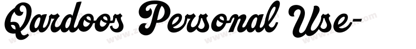Qardoos Personal Use字体转换